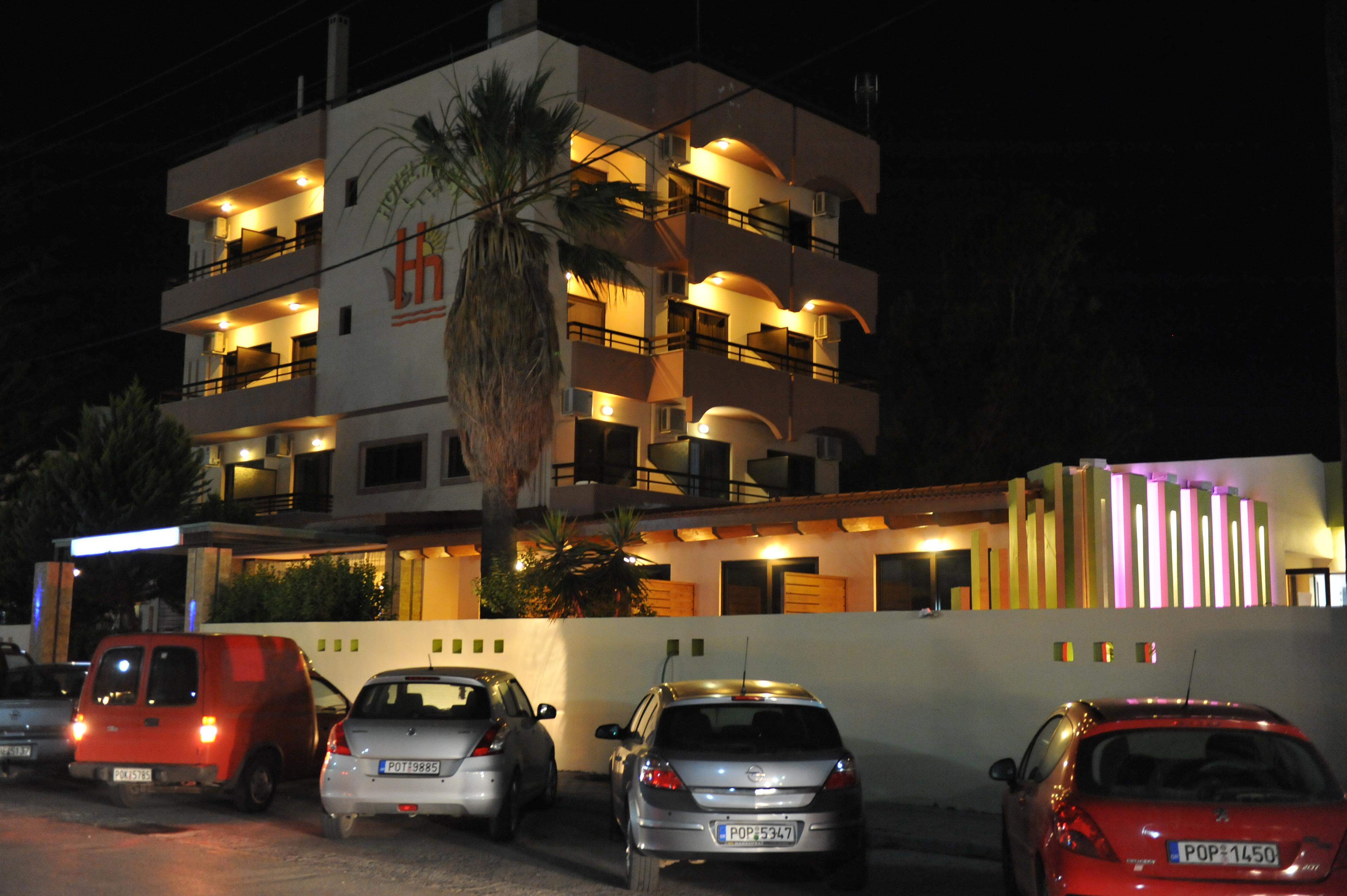 Heleni Beach Hotel Ialysos  Bagian luar foto