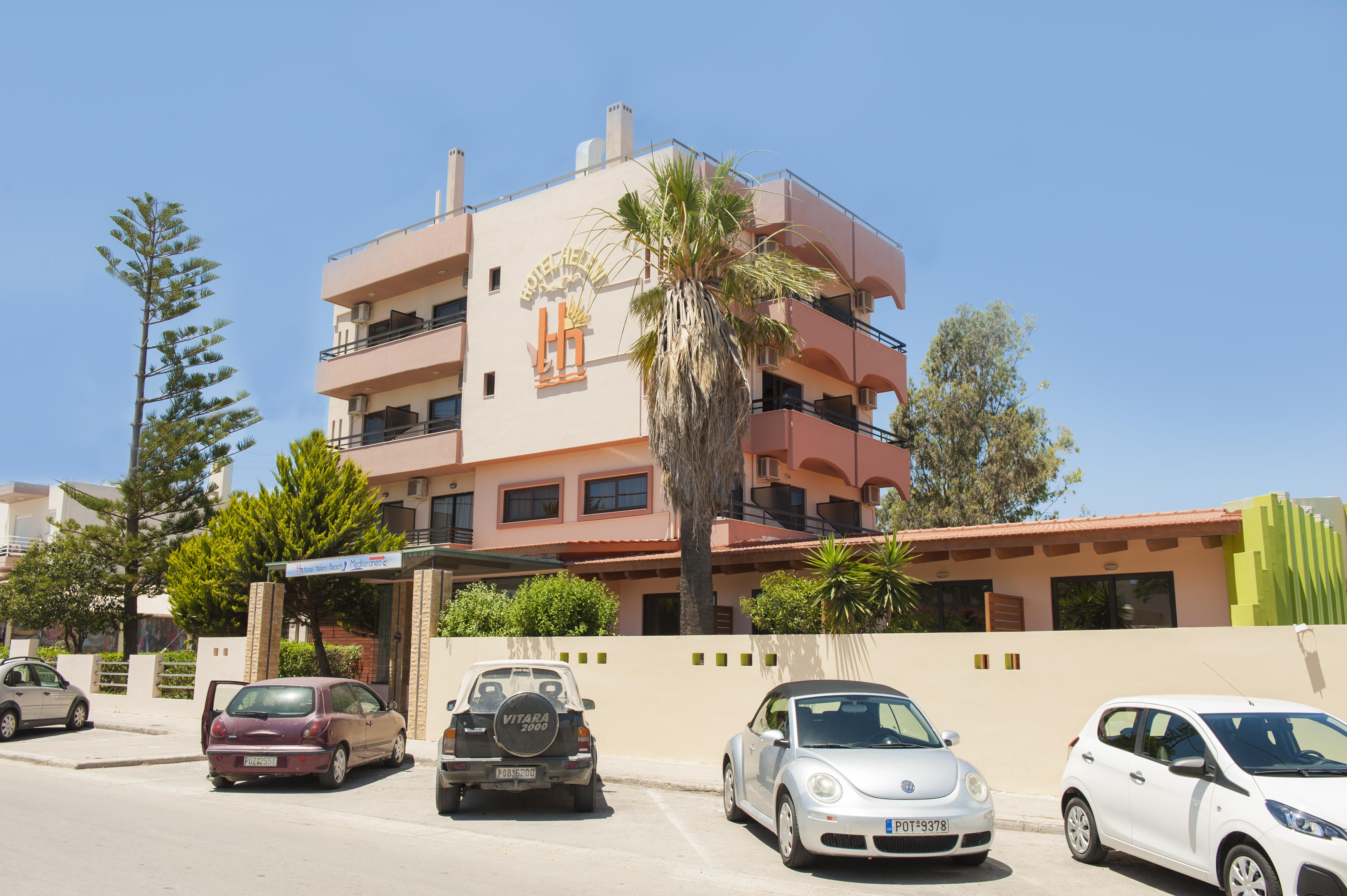Heleni Beach Hotel Ialysos  Bagian luar foto