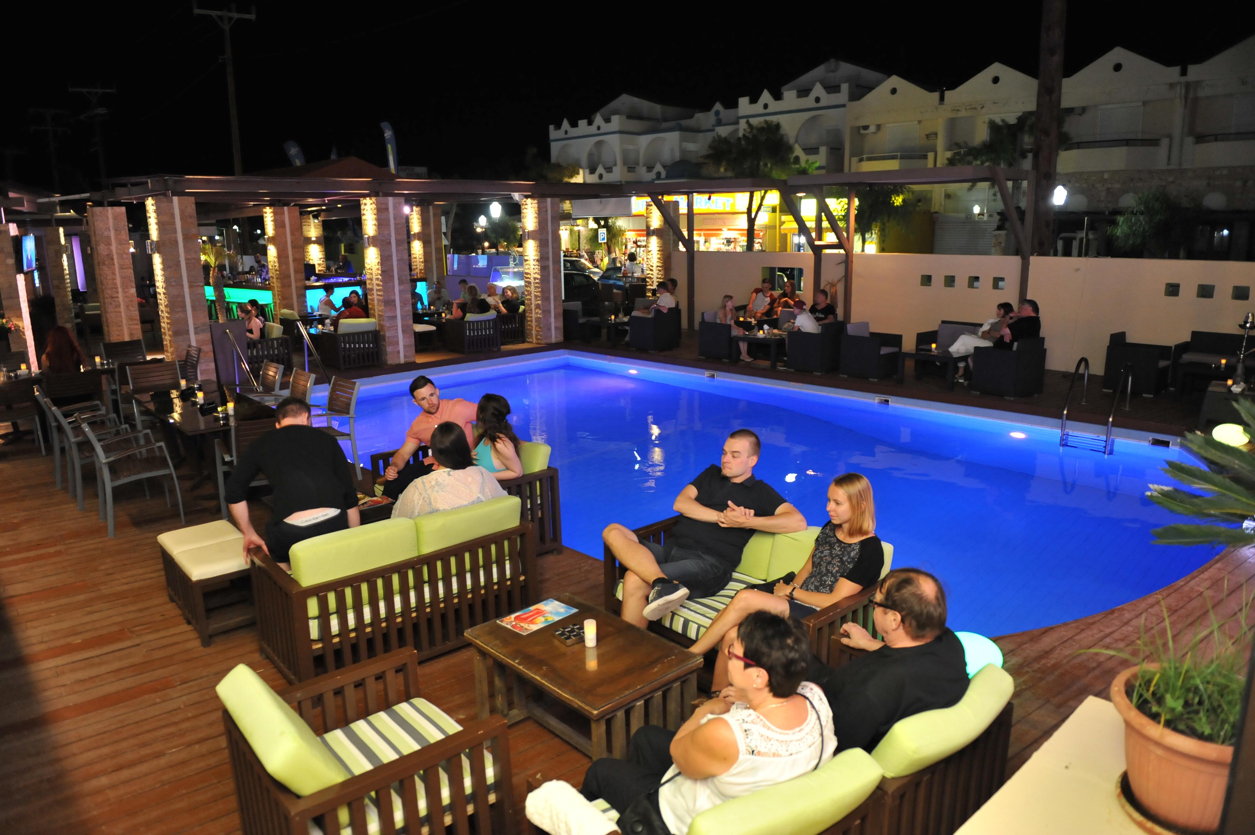 Heleni Beach Hotel Ialysos  Bagian luar foto