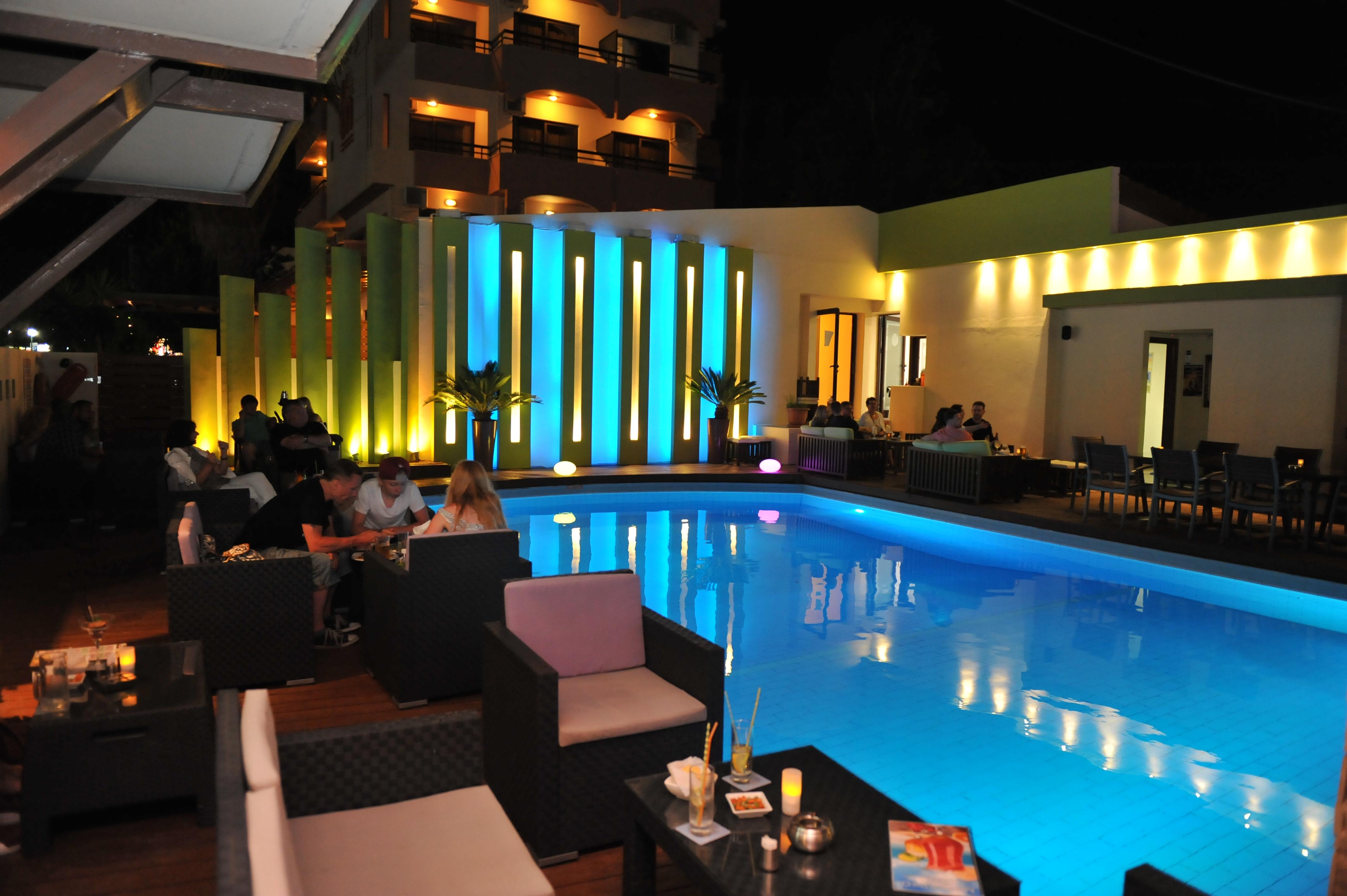 Heleni Beach Hotel Ialysos  Bagian luar foto