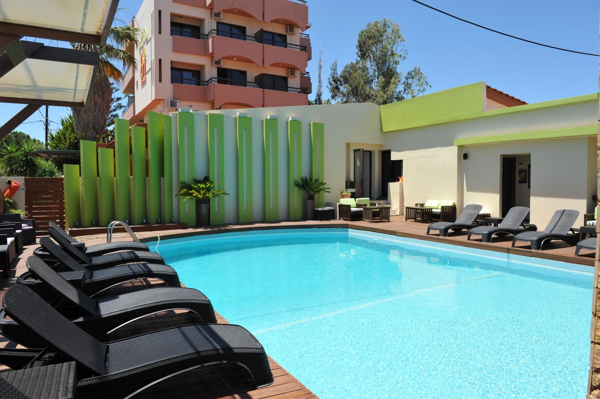 Heleni Beach Hotel Ialysos  Bagian luar foto